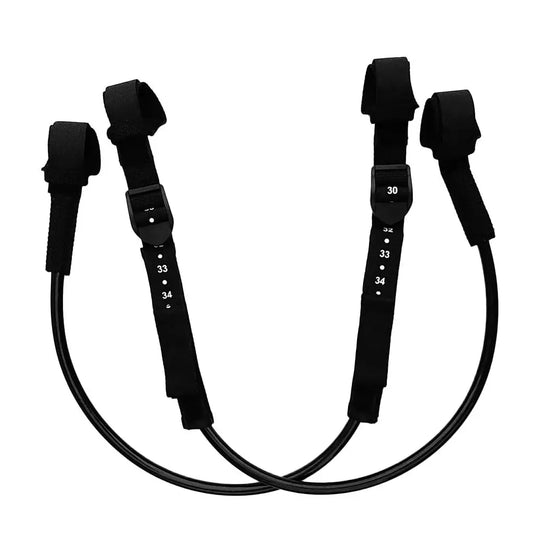 2pcs / Set Deluxe Black Windsurfing Harness Line TPU Tubes 28-34 "or 22-28